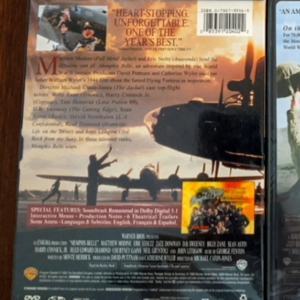 Memphis Belle DVD